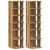 Pantofare 2 buc. stejar artizanal, 28x27x102 cm, lemn prelucrat GartenMobel Dekor