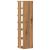 Pantofare 2 buc. stejar artizanal, 28x27x102 cm, lemn prelucrat GartenMobel Dekor
