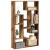 Bibliotecă, lemn vechi, 72x20x120 cm, lemn prelucrat GartenMobel Dekor