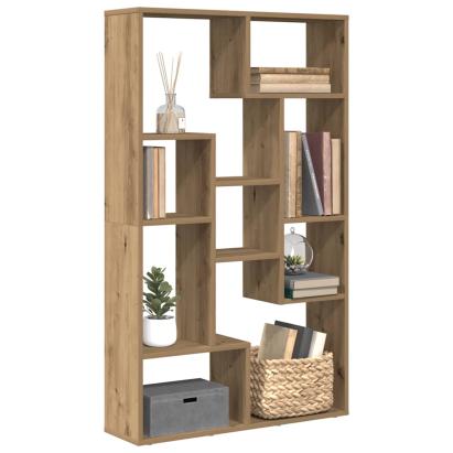 Bibliotecă, stejar artizanal, 72x20x120 cm, lemn prelucrat GartenMobel Dekor