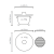 Grătar ceramic portabil (Kamado) pe cărbuni ICON, Monolith Essential GrillCooking
