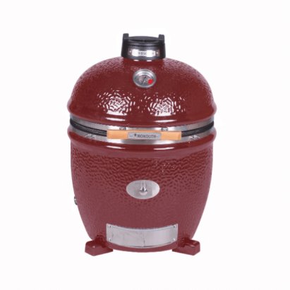 Grill ceramic cu cărbuni CLASSIC PRO-Serie 2.0 roșu, Monolith Essential GrillCooking