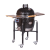 Grill ceramic cu cărbuni CLASSIC BBQ Guru-Serie 2.0 negru cu suport metalic, Monolith Essential GrillCooking