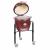 Grill ceramic cu cărbuni JUNIOR Pro Serie 2.0 roșu cu suport metalic, Monolith Essential GrillCooking