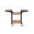Cărucior cu mese laterale pentru Junior/Icon, Monolith Essential GrillCooking
