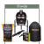 STARTER SET Grill ceramic cu cărbuni JUNIOR Pro Serie 2.0 negru, Monolith Essential GrillCooking