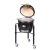 STARTER SET Grill ceramic cu cărbuni JUNIOR Pro Serie 2.0 negru, Monolith Essential GrillCooking