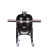 STARTER SET Grill ceramic cu cărbuni LeChef ProSerie 2.0 negru, Monolith Essential GrillCooking