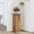 Suport de plante, lemn vechi, 33x33x80 cm, lemn prelucrat GartenMobel Dekor