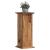 Suport de plante, lemn vechi, 33x33x80 cm, lemn prelucrat GartenMobel Dekor