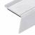 Profile trepte în formă de L, 5 buc, argintiu, 100 cm, aluminiu GartenMobel Dekor