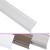 Profile trepte în formă de L, 5 buc, argintiu, 100 cm, aluminiu GartenMobel Dekor