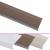 Profile trepte în formă de L, 15 buc., maro, 100 cm, aluminiu GartenMobel Dekor