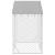 Padoc de exterior&acoperiș argintiu 3x1,5x2,5 m oțel galvanizat GartenMobel Dekor
