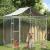Padoc de exterior&acoperiș argintiu 3x1,5x2,5 m oțel galvanizat GartenMobel Dekor