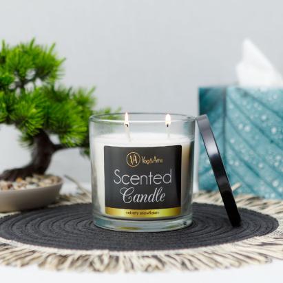 Lumânare parfumată – "Fulgi de nea catifelați" – 350 g Best CarHome