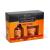 Set lumânare parfumată și odorizant cu bețe - dovleac - 120 g + 100 ml Best CarHome