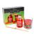 Set lumânare parfumată și odorizant cu bețe - măr & scorțișoară - 120 g + 100 ml Best CarHome