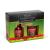 Set lumânare parfumată și odorizant cu bețe - măr & scorțișoară - 120 g + 100 ml Best CarHome