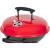 Gratar gradina cu carbuni, grill rotund, cu roti, capac, rafturi, 34.5 cm, 36x46.5x71 cm, Pluto GartenVIP DiyLine