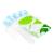 Set perdea de duș cu burete de baie – 180 x 180 cm Best CarHome