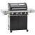 Grătar pe gaz Videro G4-S negru, RÖSLE Essential GrillCooking