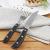 Set tacâmuri friptură 4 piese în cutie din lemn, RÖSLE Essential GrillCooking