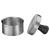 Set presă de hamburger 3 piese, RÖSLE Essential GrillCooking