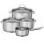 Set oale, RÖSLE, 4 piese, Elegance, Otel Inoxidabil 18/10 Essential GrillCooking