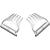 Set 2 gheare pentru Pulled Pork inox, ROSLE Essential GrillCooking