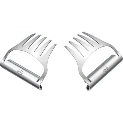 Set 2 gheare pentru Pulled Pork inox, ROSLE Essential GrillCooking