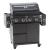Grătar pe gaz Videro PRO G4-S negru, RÖSLE Essential GrillCooking