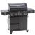 Grătar pe gaz Videro PRO G4-S negru, RÖSLE Essential GrillCooking