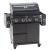 Grătar pe gaz Videro PRO G4-S negru, RÖSLE Essential GrillCooking