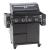 Grătar pe gaz Videro PRO G4-S negru, RÖSLE Essential GrillCooking