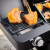 Grătar pe gaz Videro Pro G4-SB Smart Vario+, Rosle Essential GrillCooking