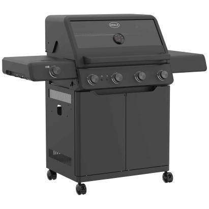 Grătar pe gaz Allflame Prime 4 Vario+, Rosle Essential GrillCooking