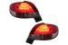 Stopuri Peugeot 206 HatchBack 3/5 usi (1998-2004) Rosu & Alb Performance AutoTuning