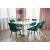 Scaun bucatarie/living, metalic, catifea, verde, 53x63x83 cm, Misty GartenVIP DiyLine