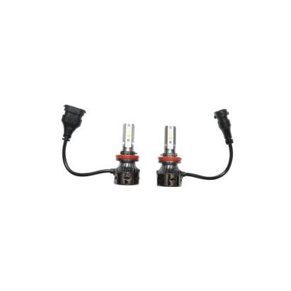 Set 2 becuri auto LED H11, 27W, 12V lumina alb rece Cod: BK79834 Automotive TrustedCars