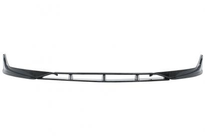 Pachet Exterior Complet de Extensii Tesla Model 3 (2017-up) Prelungire Bara Fata cu Difuzor de aer si Eleron Negru Lucios Performance AutoTuning