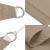 Parasolar, gri taupe, 3,5x4,5 m, țesătură oxford dreptunghiular GartenMobel Dekor