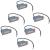 Corpuri de iluminat trepte cu LED 44 x 111 x 56 mm, 6 buc. GartenMobel Dekor