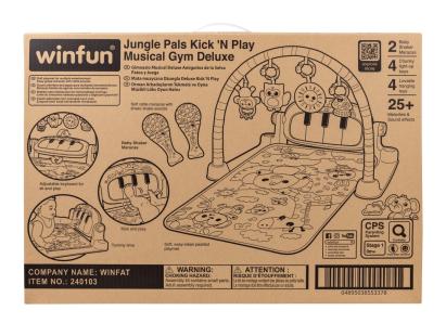 WINFUN CENTRU DE ACTIVITATI MUZICAL PRIETENII DIN JUNGLA DELUXE SuperHeroes ToysZone