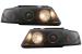 Faruri Angel Eyes VW Passat B5 3B (11.1996-08.2000) Negru Performance AutoTuning
