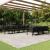Set mobilier de grădină cu perne, 10 piese, antracit, aluminiu GartenMobel Dekor