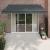 Copertină automată retractabilă, antracit, 3,5x2,5 m GartenMobel Dekor