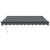 Copertină automată retractabilă, antracit, 3,5x2,5 m GartenMobel Dekor