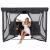 Balansoar gradina, Springos, 3 locuri, cu plasa insecte, gri, 215x125x165 cm, functie pat, max 280 kg GartenVIP DiyLine