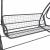 Balansoar gradina, Springos, 3 locuri, cu plasa insecte, gri, 215x125x165 cm, functie pat, max 280 kg GartenVIP DiyLine